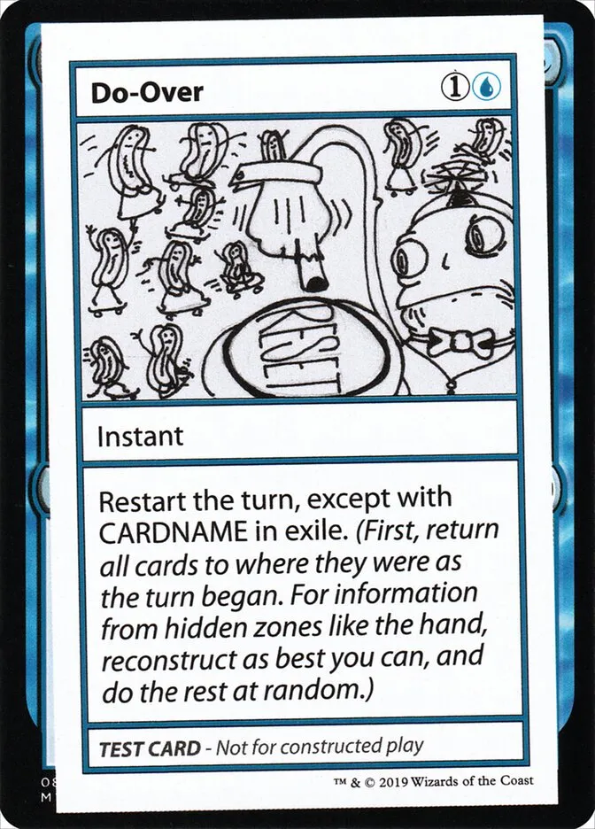 2021 Mystery Booster Playtest Cards 2021 Do-Over #20 rare card image