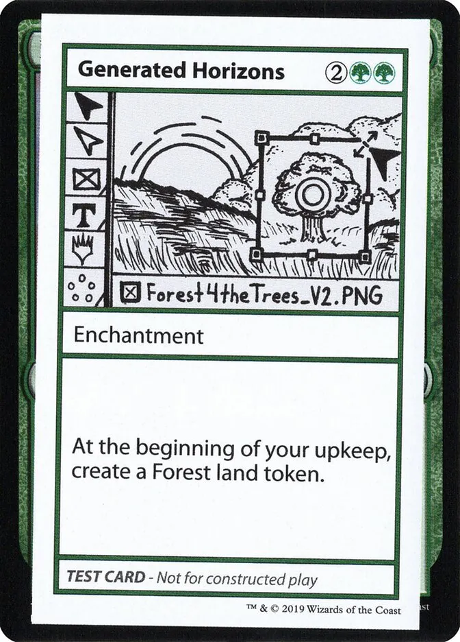 2021 Mystery Booster Playtest Cards 2021 Generated Horizons #75 rare card image
