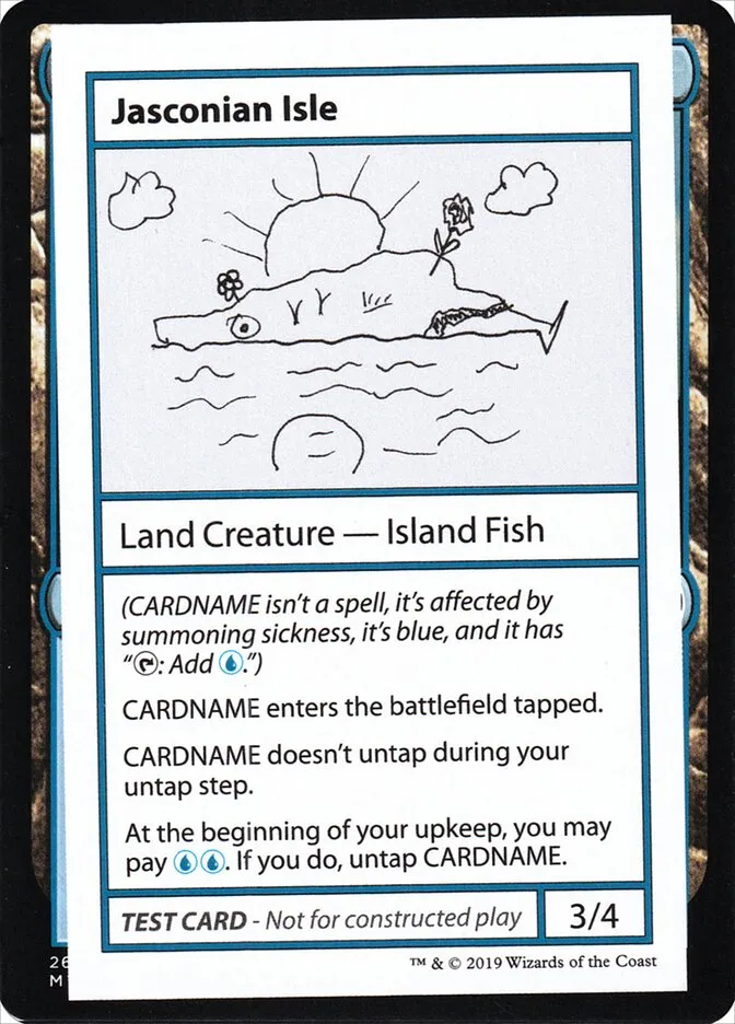 2021 Mystery Booster Playtest Cards 2021 Jasconian Isle #117 rare card image