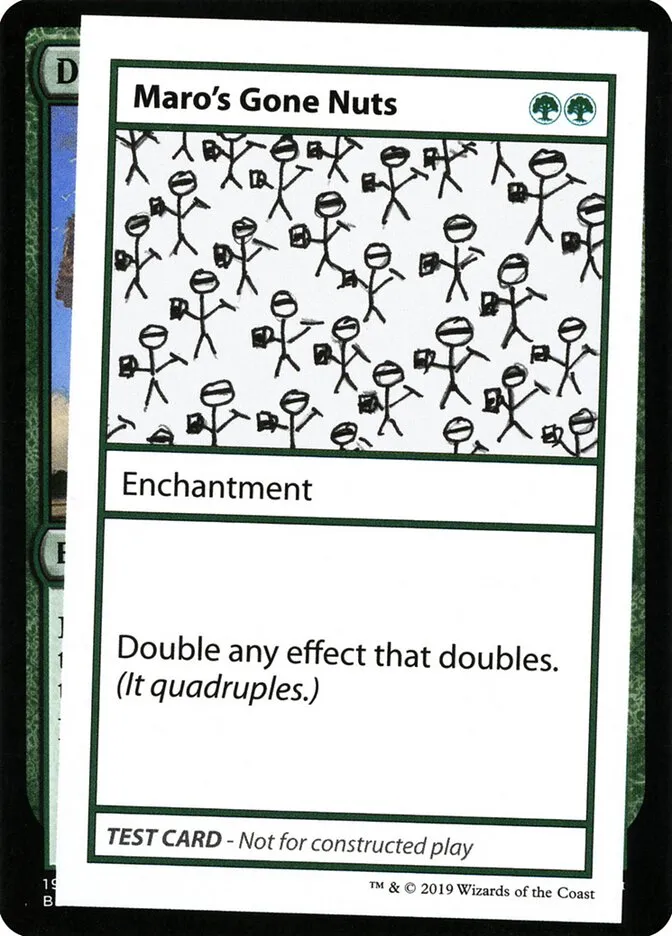 2021 Mystery Booster Playtest Cards 2021 Maro's Gone Nuts #81 rare card image