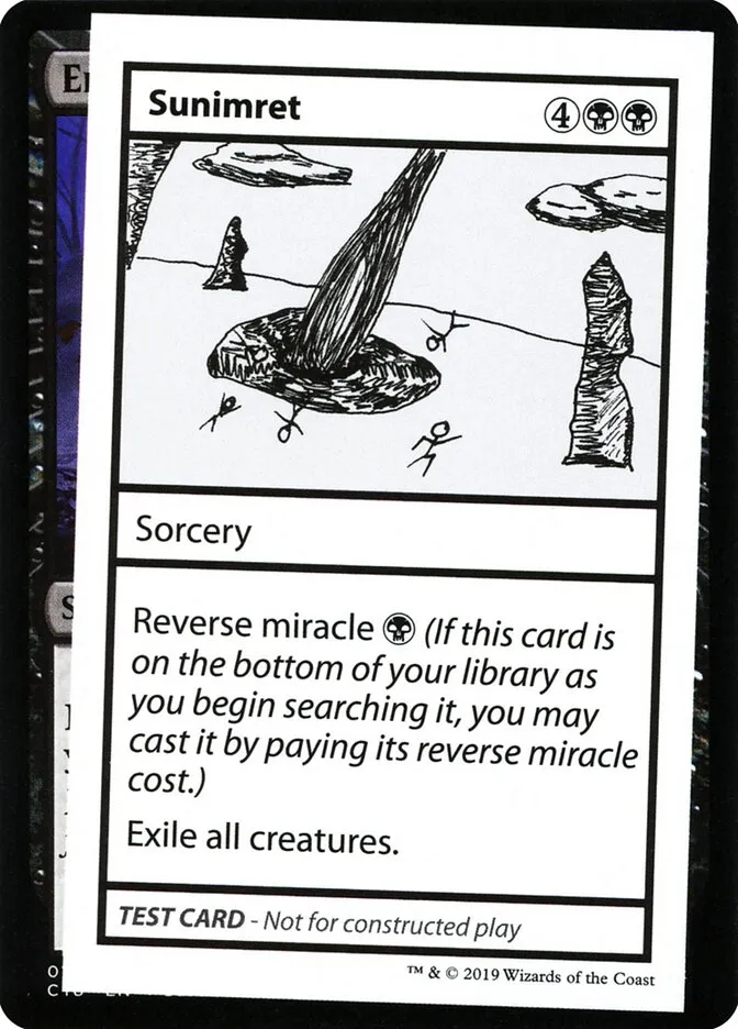 2021 Mystery Booster Playtest Cards 2021 Sunimret #47 rare card image