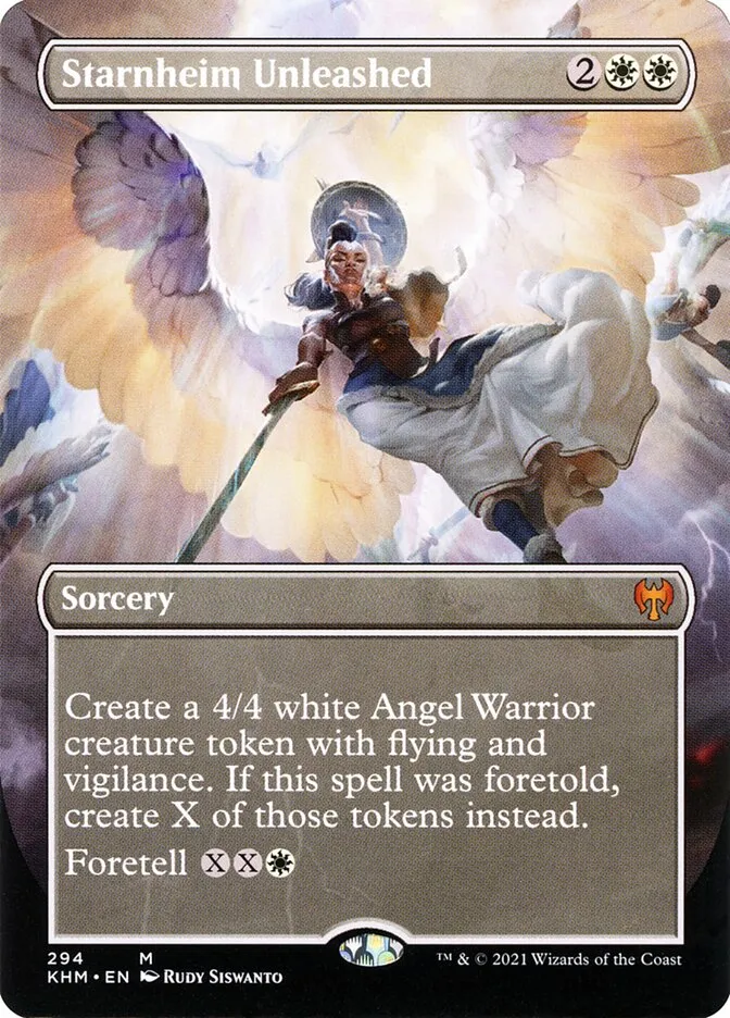 2021 Kaldheim Starnheim Unleashed mythic #294 mythic card image
