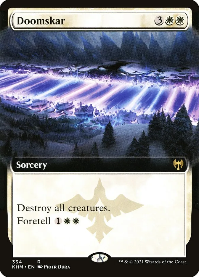 2021 Kaldheim Doomskar rare #334 rare card image