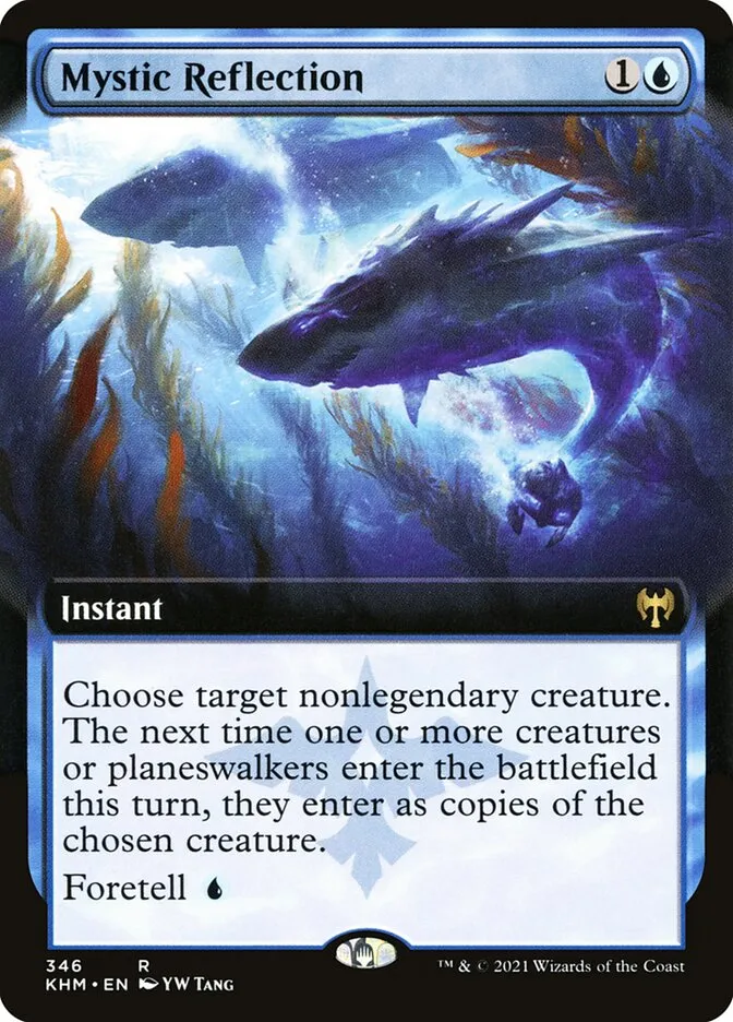2021 Kaldheim Mystic Reflection rare #346 rare card image
