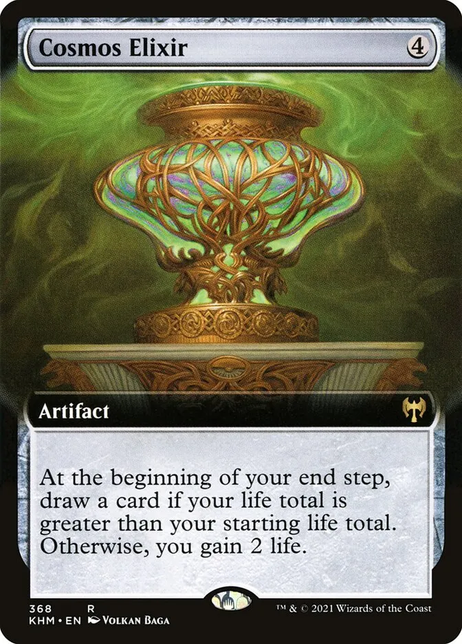 2021 Kaldheim Cosmos Elixir rare #368 rare card image