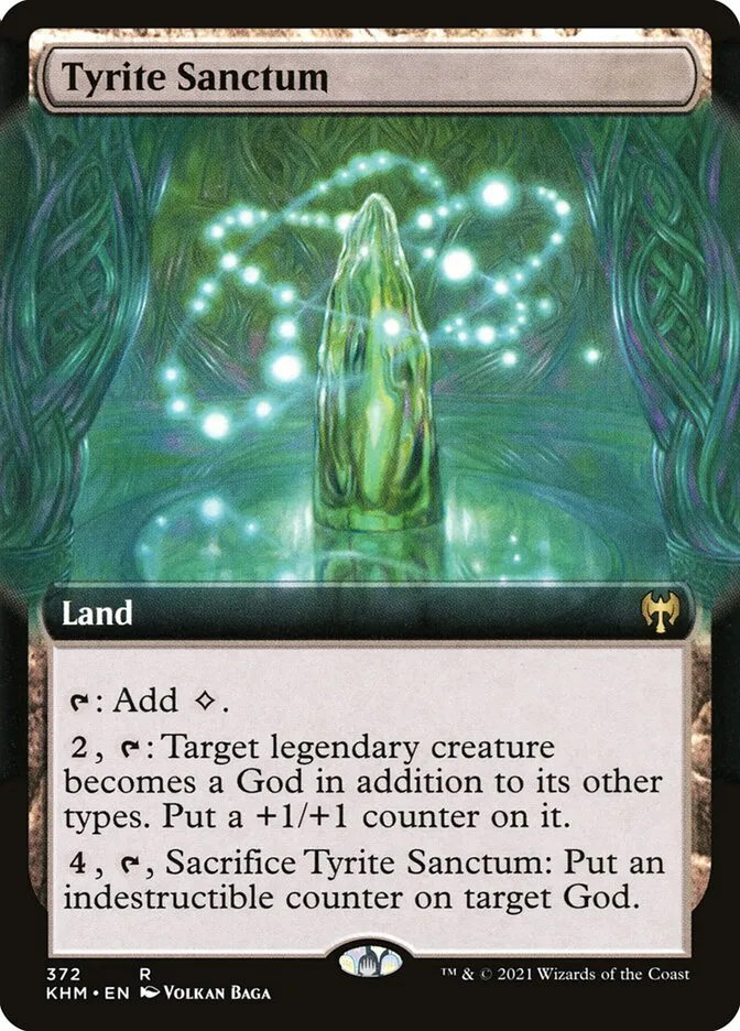 2021 Kaldheim Tyrite Sanctum rare #372 rare card image