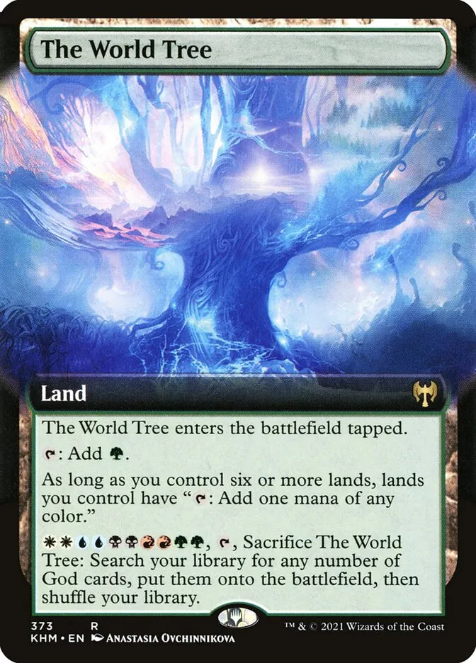 2021 Kaldheim The World Tree rare #373 rare card image
