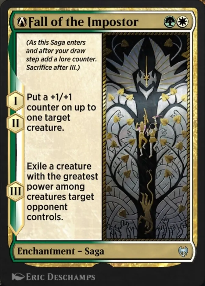 2021 Kaldheim A-Fall of the Impostor uncommon #A-208 uncommon card image