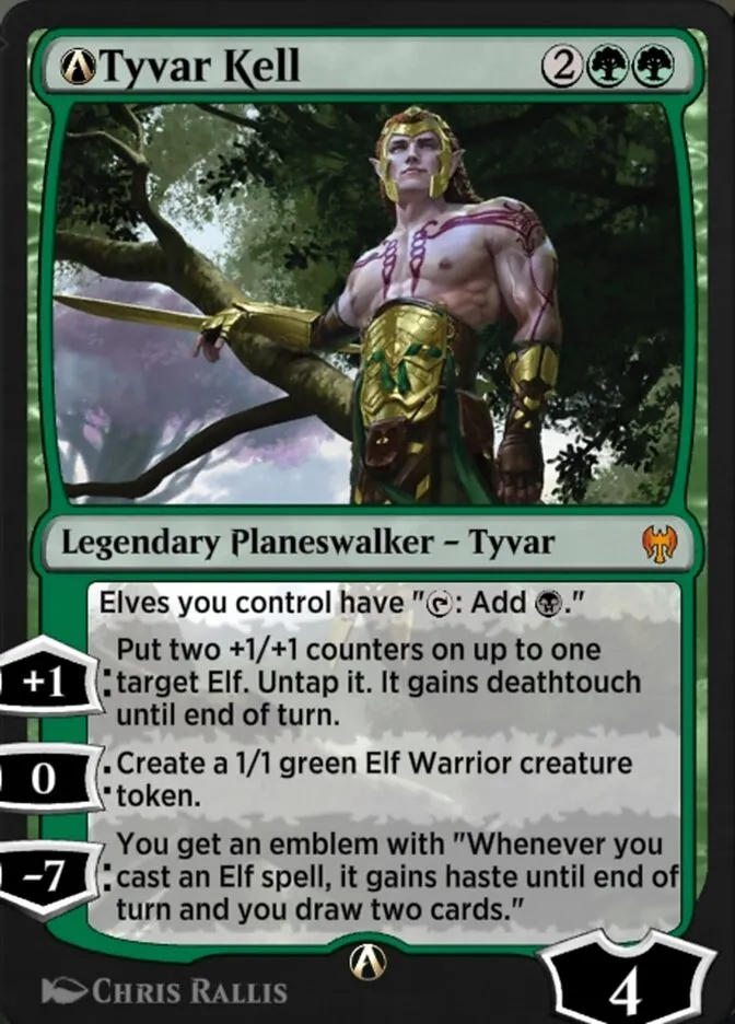 2021 Kaldheim A-Tyvar Kell mythic #A-198 mythic card image
