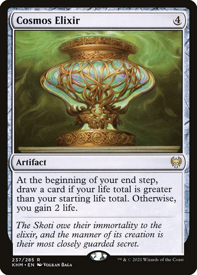 2021 Kaldheim Cosmos Elixir rare #237 rare card image