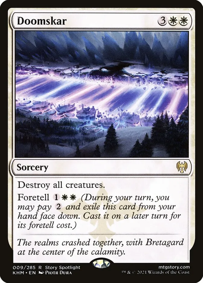 2021 Kaldheim Doomskar rare #9 rare card image