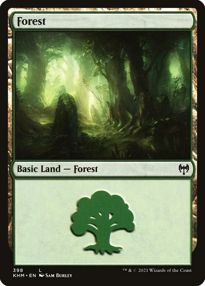 2021 Kaldheim Forest common #398 common card image