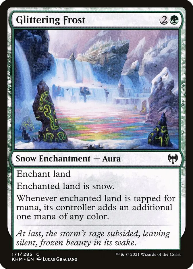 2021 Kaldheim Glittering Frost #171 common card image