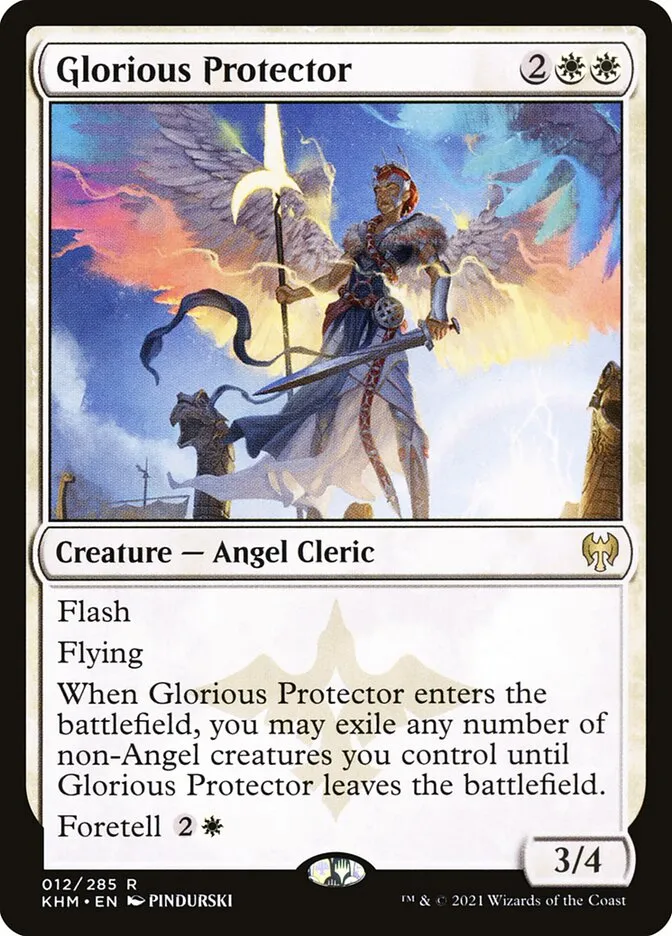 2021 Kaldheim Glorious Protector rare #12 rare card image