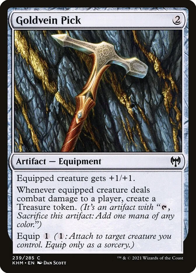 2021 Kaldheim Goldvein Pick #239 common card image