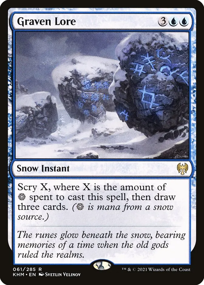2021 Kaldheim Graven Lore rare #61 rare card image