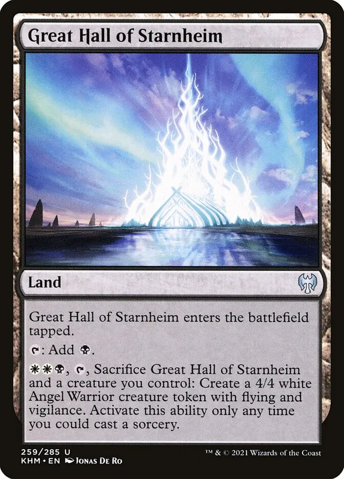 2021 Kaldheim Great Hall of Starnheim #259 uncommon card image