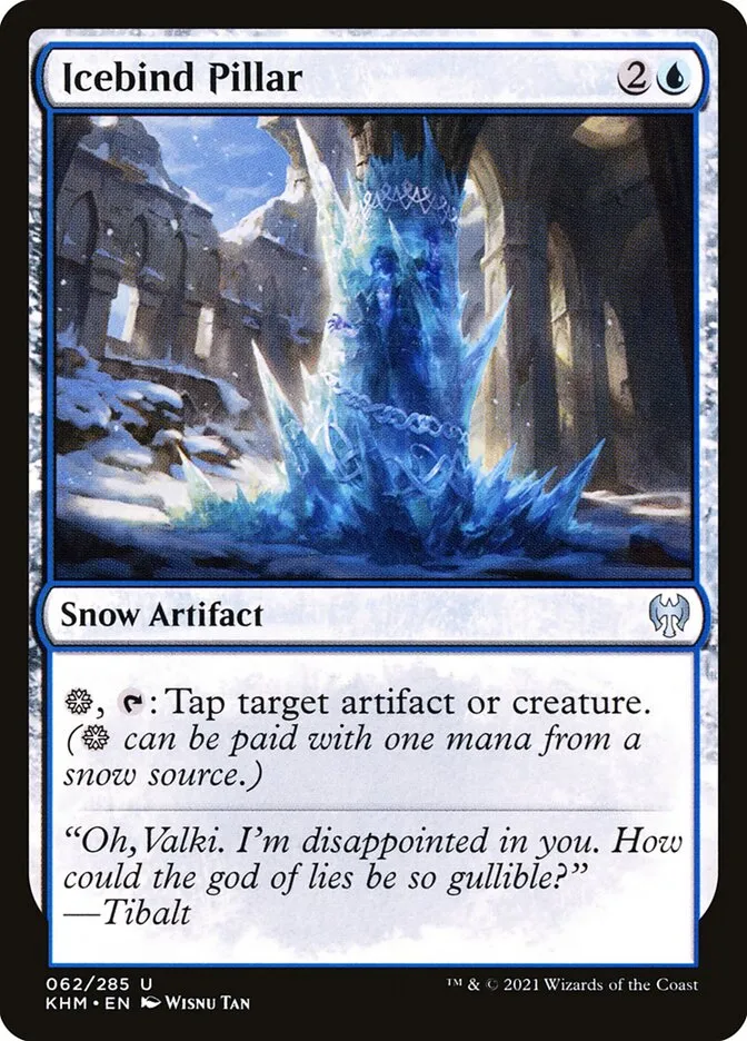 2021 Kaldheim Icebind Pillar uncommon #62 uncommon card image