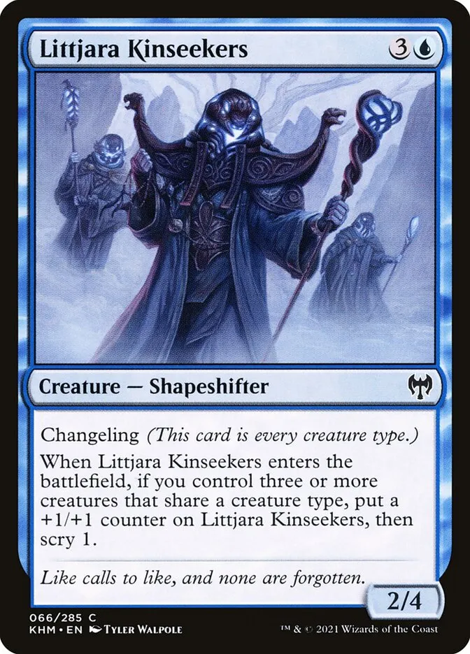 2021 Kaldheim Littjara Kinseekers #66 common card image