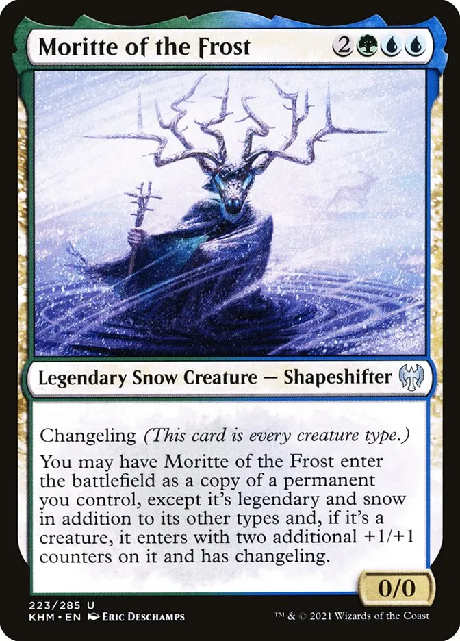2021 Kaldheim Moritte of the Frost #223 uncommon card image