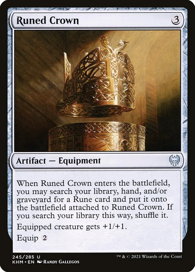 2021 Kaldheim Runed Crown uncommon #245 uncommon card image