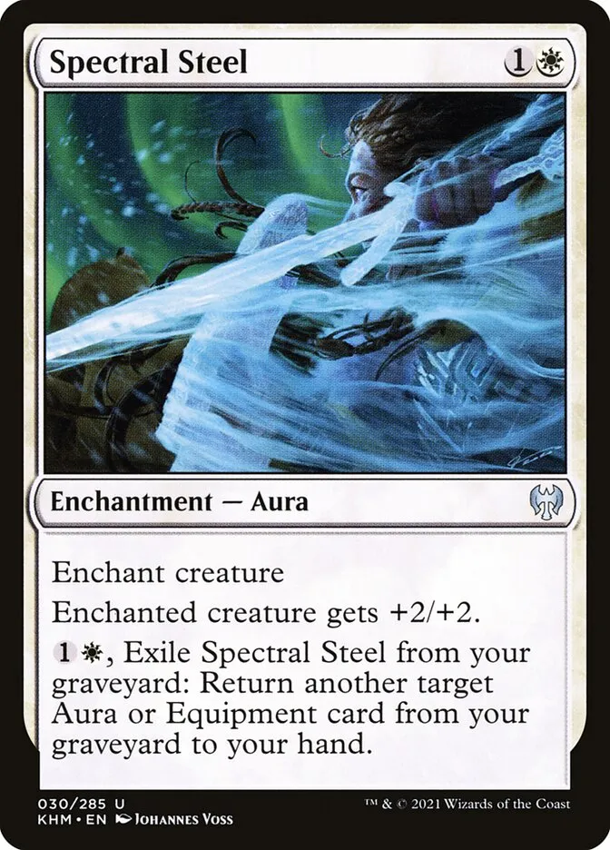2021 Kaldheim Spectral Steel uncommon #30 uncommon card image
