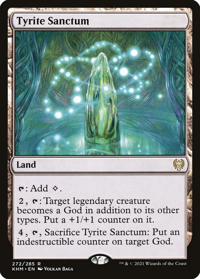 2021 Kaldheim Tyrite Sanctum #272 rare card image