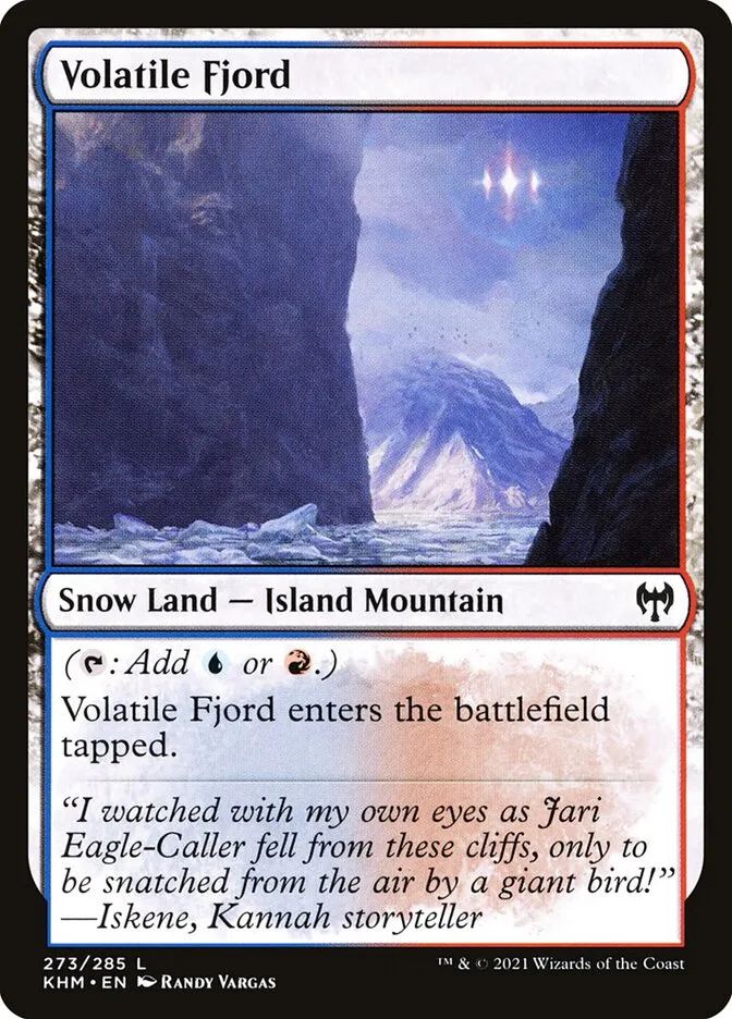 2021 Kaldheim Volatile Fjord #273 common card image
