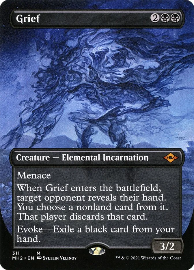 2021 Modern Horizons 2 Grief [Extended Art] mythic #311 mythic card image