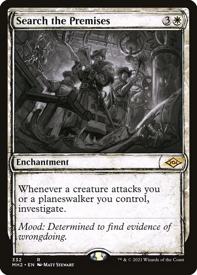2021 Modern Horizons 2 Search the Premises #332 rare card image