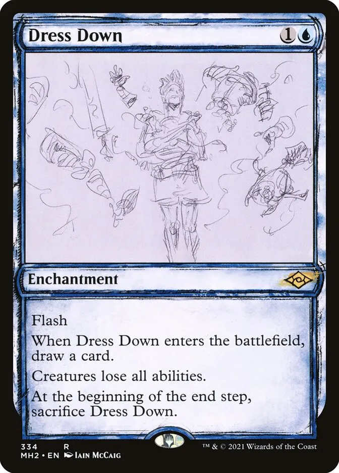2021 Modern Horizons 2 Dress Down #334 rare card image