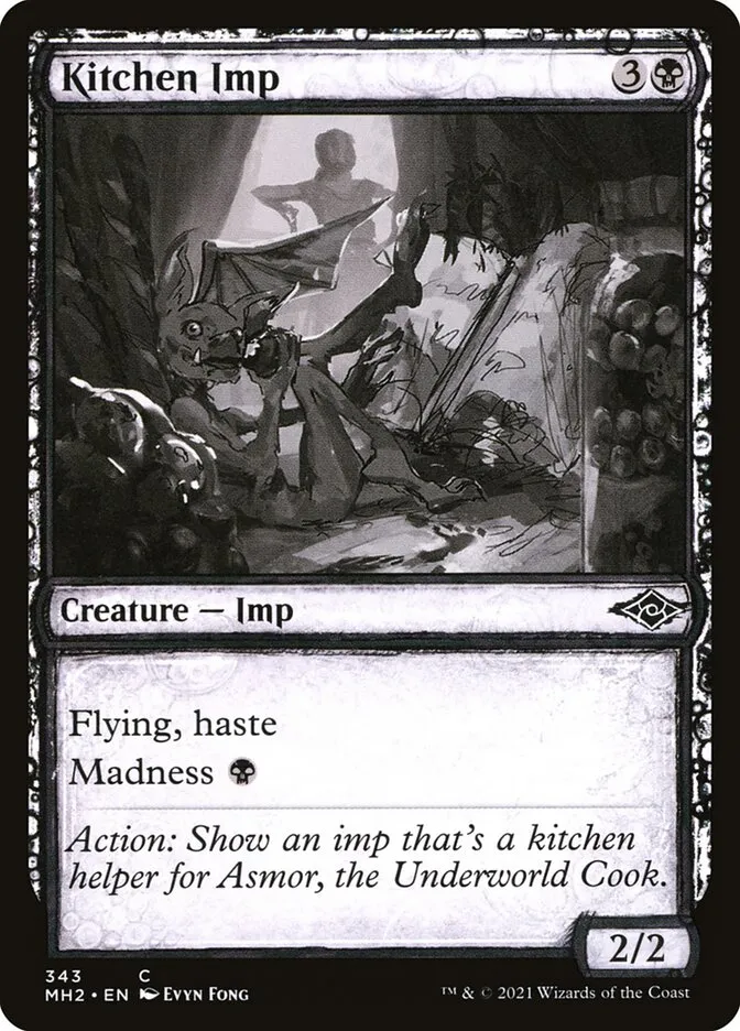 2021 Modern Horizons 2 Kitchen Imp common #343 common card image