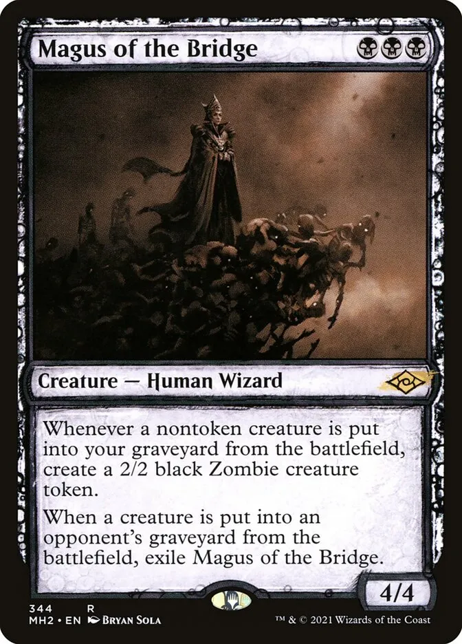 2021 Modern Horizons 2 Magus of the Bridge #344 rare card image