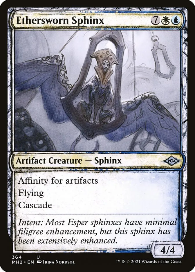 2021 Modern Horizons 2 Ethersworn Sphinx uncommon #364 uncommon card image