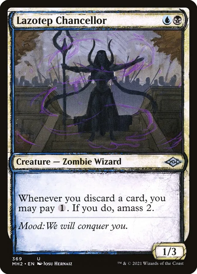 2021 Modern Horizons 2 Lazotep Chancellor #369 uncommon card image