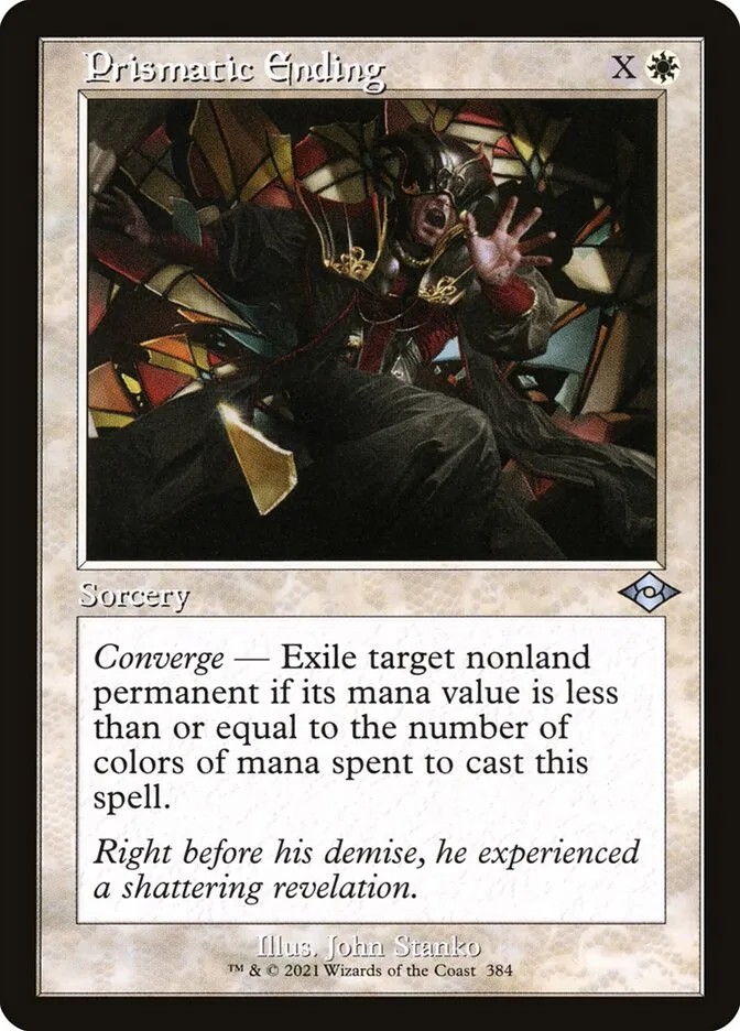 2021 Modern Horizons 2 Prismatic Ending #384 uncommon card image