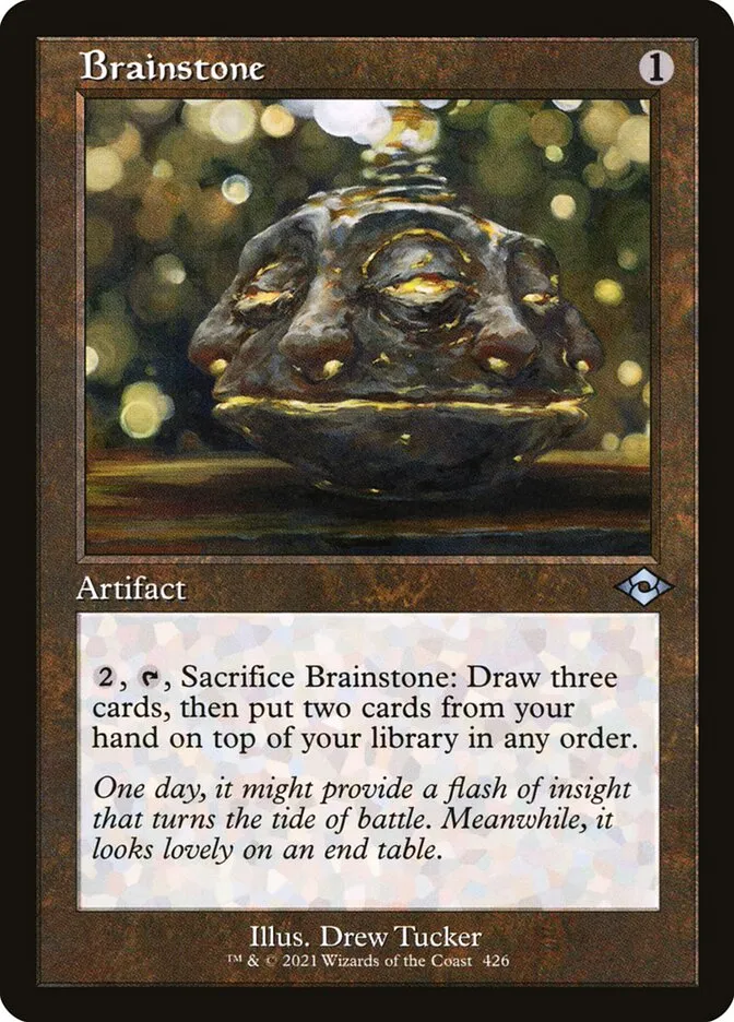2021 Modern Horizons 2 Brainstone #426 uncommon card image