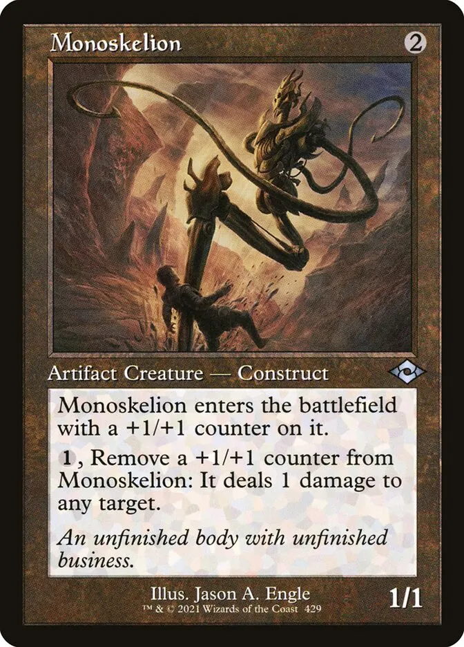 2021 Modern Horizons 2 Monoskelion #429 uncommon card image