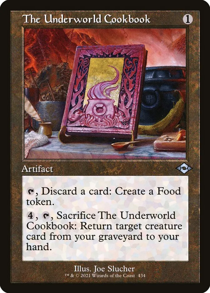 2021 Modern Horizons 2 The Underworld Cookbook #434 uncommon card image