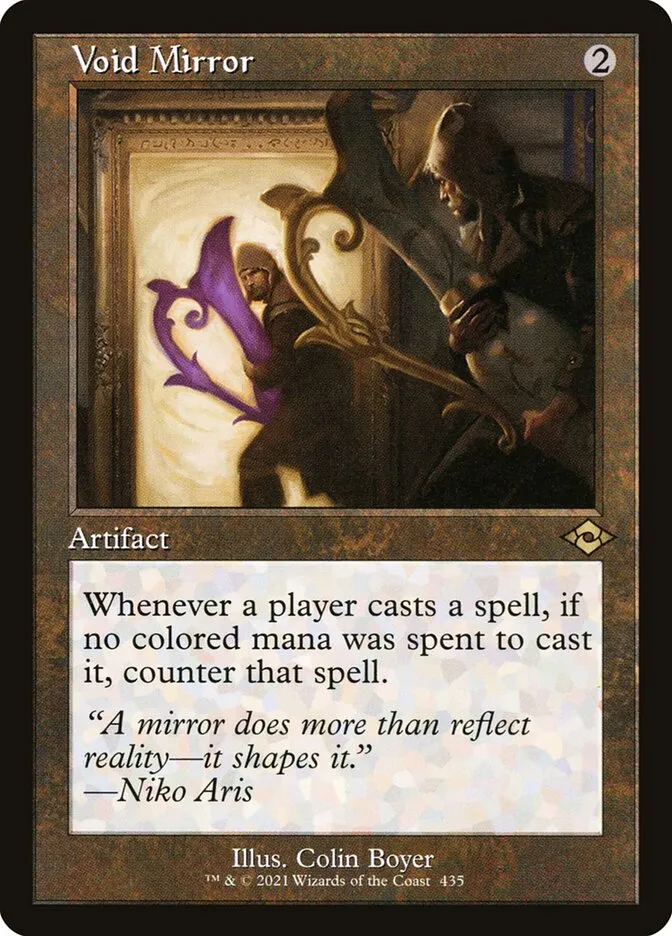 2021 Modern Horizons 2 Void Mirror rare #435 rare card image
