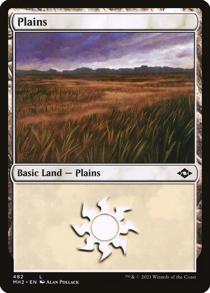 2021 Modern Horizons 2 Plains common #482 common card image