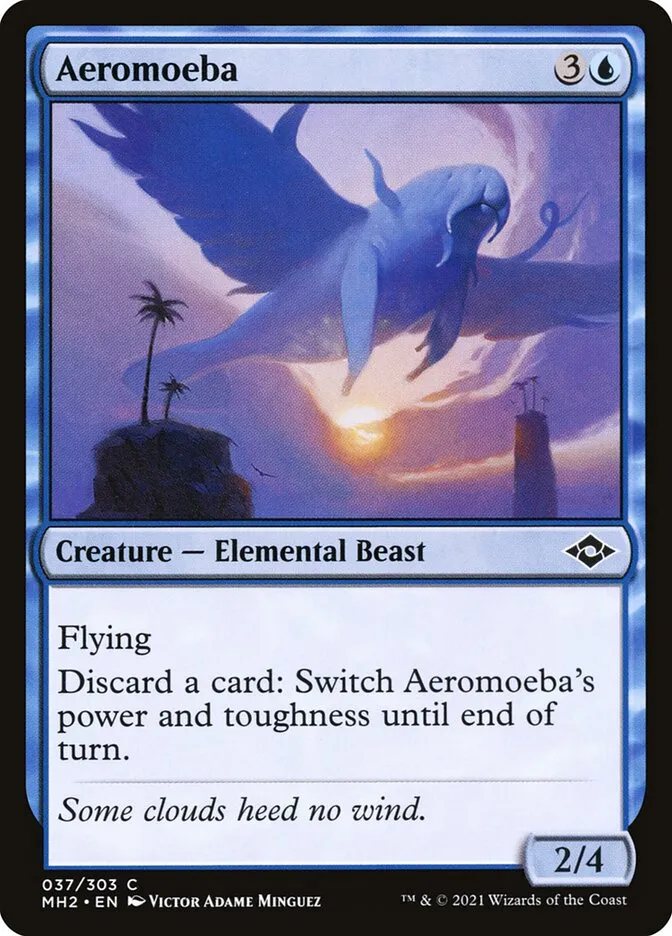 2021 Modern Horizons 2 Aeromoeba common #37 common card image