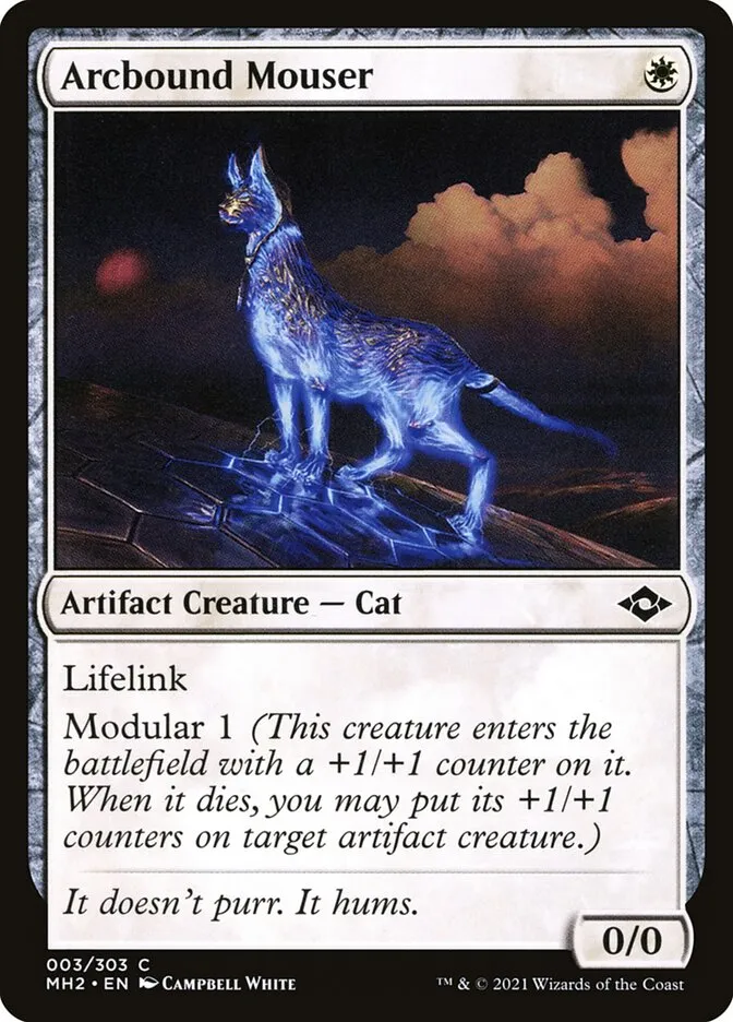 2021 Modern Horizons 2 Arcbound Mouser common #3 common card image