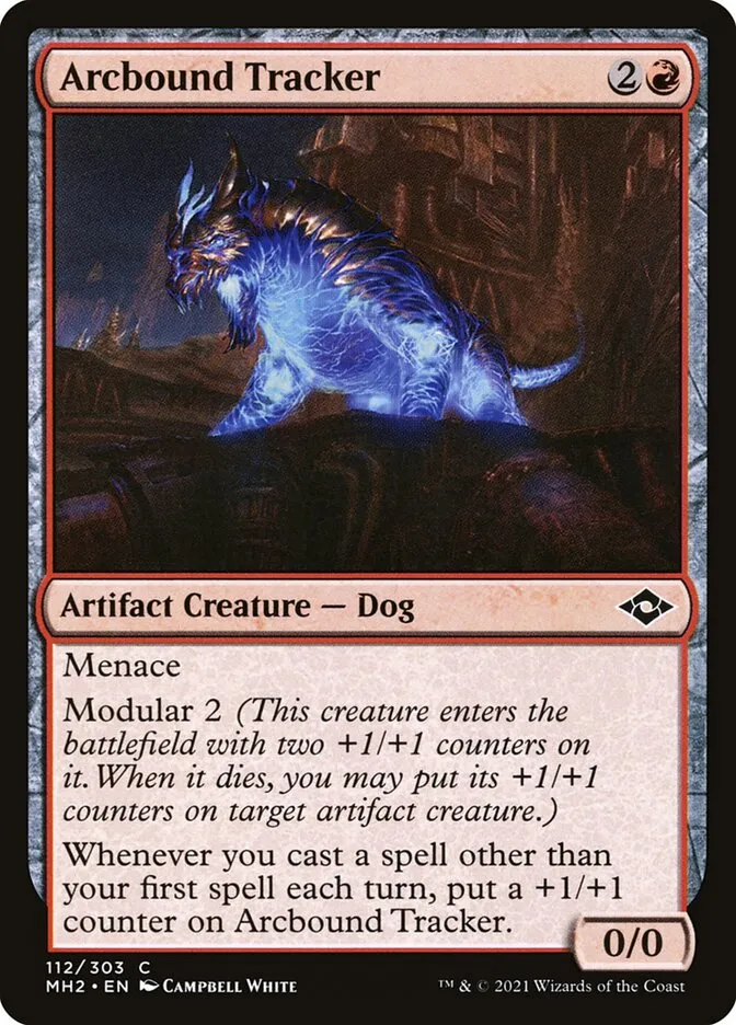2021 Modern Horizons 2 Arcbound Tracker common #112 common card image