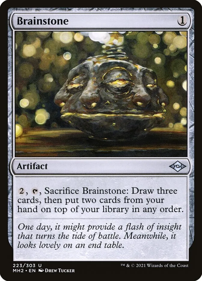 2021 Modern Horizons 2 Brainstone uncommon #223 uncommon card image