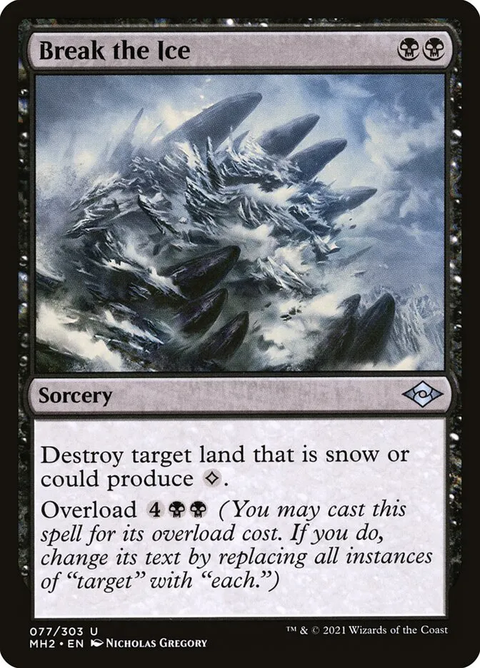 2021 Modern Horizons 2 Break the Ice uncommon #77 uncommon card image