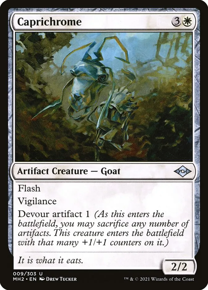 2021 Modern Horizons 2 Caprichrome uncommon #9 uncommon card image