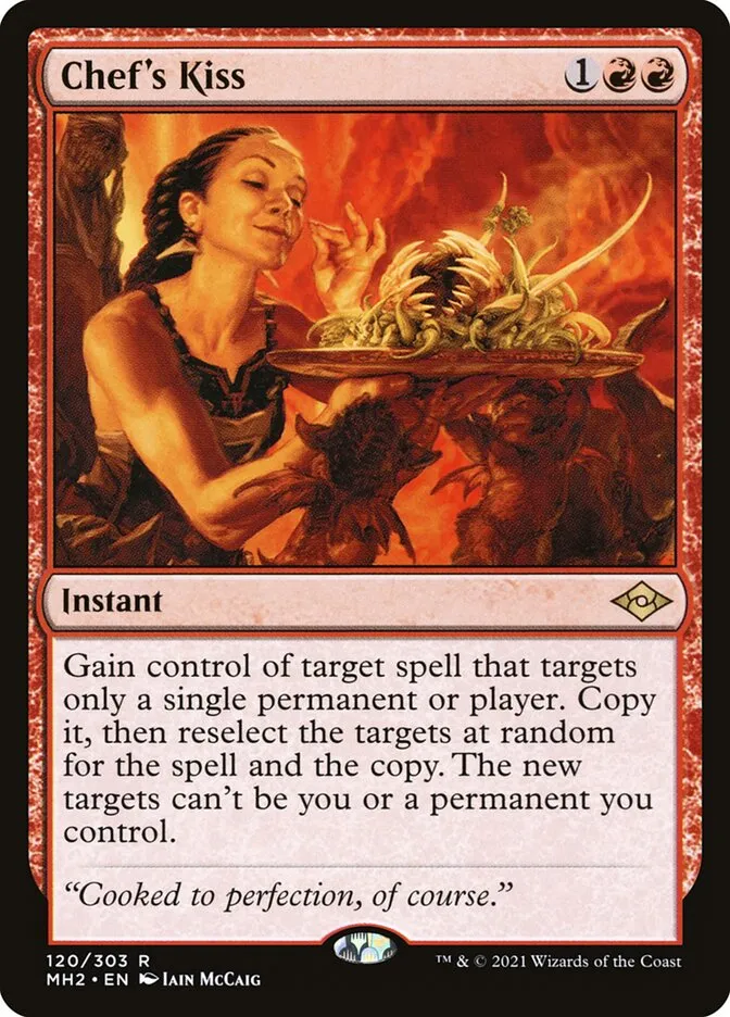 2021 Modern Horizons 2 Chef's Kiss #120 rare card image