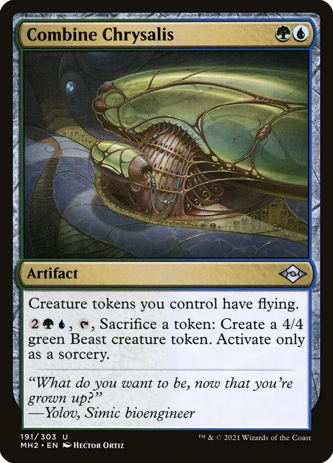 2021 Modern Horizons 2 Combine Chrysalis #191 uncommon card image