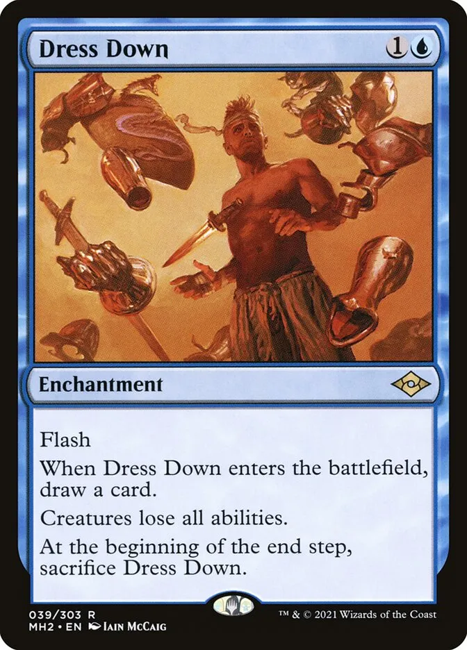 2021 Modern Horizons 2 Dress Down rare #39 rare card image